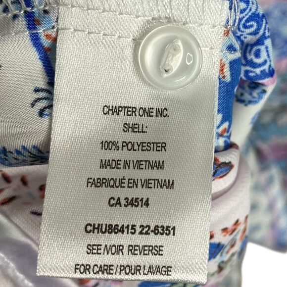 NWT Tamara H Blouse Womens 2X Floral Paisley Patchwork Tunic S/S Boho Cottage - Picture 11 of 13